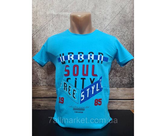 Футболка чоловіча з написами р.S-2XL (5 кв) "MODY" недорого гуртом від прямого постачальника, зображення 5