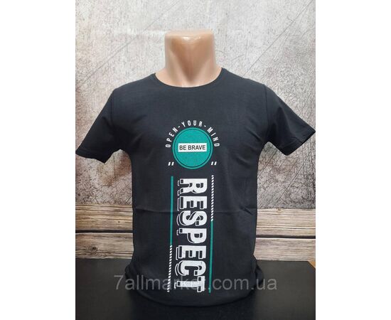 Футболка чоловіча з написами р.S-2XL (5 кв) "MODY" недорого гуртом від прямого постачальника, зображення 6