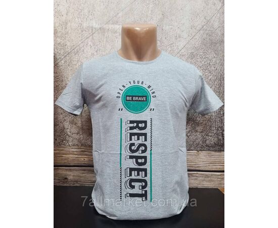 Футболка чоловіча з написами р.S-2XL (5 кв) "MODY" недорого гуртом від прямого постачальника, зображення 3