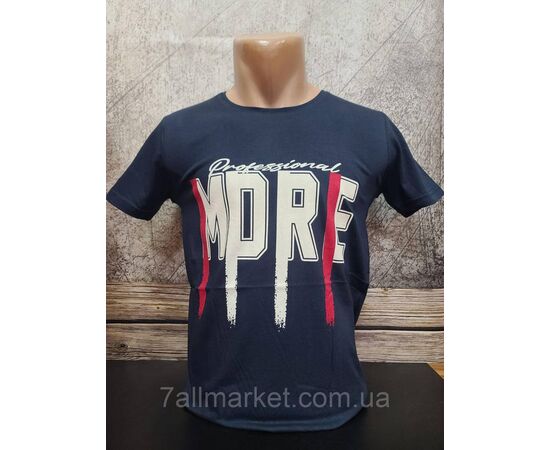 Футболка чоловіча з написами р.S-2XL (5 кв) "MODY" недорого гуртом від прямого постачальника, зображення 5