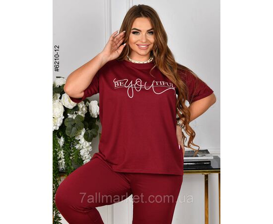 Спортивний костюм жіночий двонитка батал 54,56,58,60 (5кв) "NOWEMBER" недорого від прямого постачальника, зображення 4