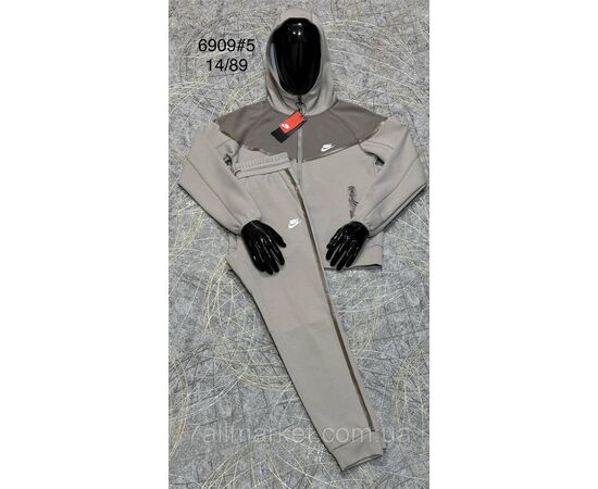 Спортивний костюм чоловічий на манжеті розміри L-4XL (5 кв) "PROSTOMEN" недорого від прямого постачальника, зображення 4