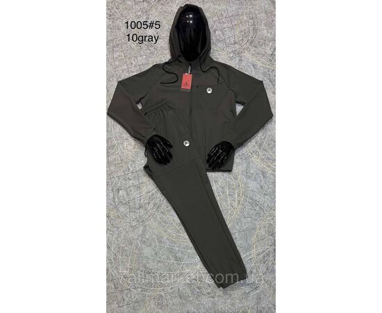 Спортивний костюм чоловічий/манжет розміри M-3XL (3 кв) "PROSTOMEN" недорого від прямого постачальника, зображення 3