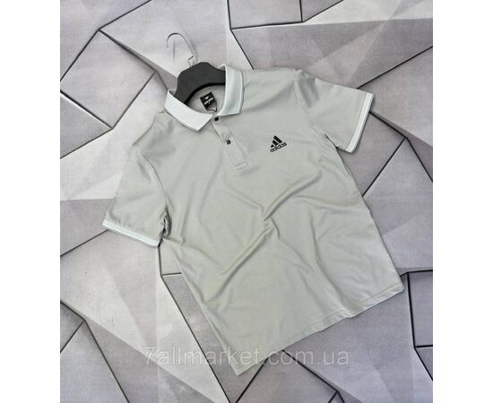 Футболка-поло чоловіча молодіжна р-ри S-2XL (5кв) "MACCALI" недорого гуртом від прямого постачальника, зображення 5