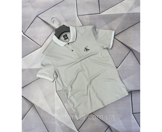 Футболка-поло чоловіча молодіжна р-ри S-2XL (8кв) "MACCALI" недорого гуртом від прямого постачальника, зображення 2