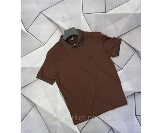 Футболка-поло чоловіча молодіжна р-ри S-2XL (8кв) "MACCALI" недорого гуртом від прямого постачальника, зображення 5