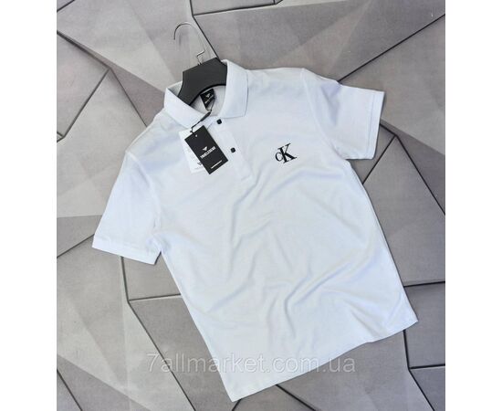 Футболка-поло чоловіча молодіжна р-ри S-2XL (8кв) "MACCALI" недорого гуртом від прямого постачальника, зображення 7