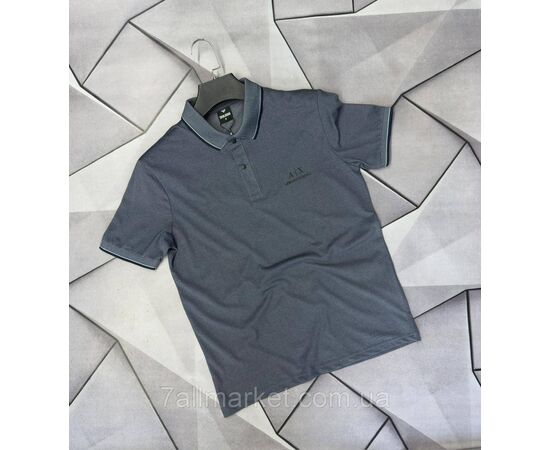 Футболка-поло чоловіча молодіжна р-ри S-2XL (8кв) "MACCALI" недорого гуртом від прямого постачальника, зображення 3