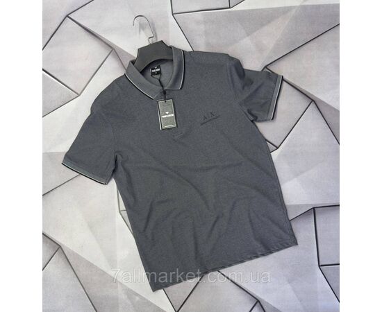 Футболка-поло чоловіча молодіжна р-ри S-2XL (8кв) "MACCALI" недорого гуртом від прямого постачальника, зображення 4