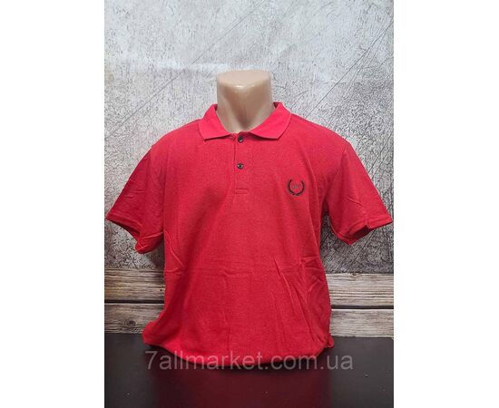 Футболка-поло чоловіча однотонна р.2XL-6XL (4 кв.) "MODY" недорогою опцією від прямого постачальника, зображення 6