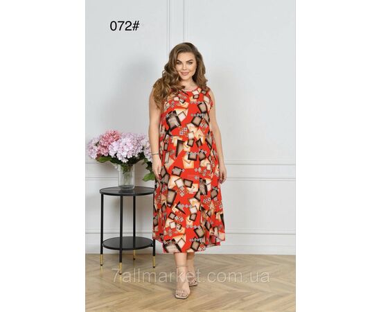 Фотография Сарафан женский молодёжный р-ры 58-62(микс) "FLOWER" купить недорого от прямого поставщика, изображение 4