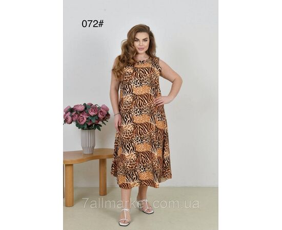 Фотография Сарафан женский молодёжный р-ры 58-62(микс) "FLOWER" купить недорого от прямого поставщика, изображение 3