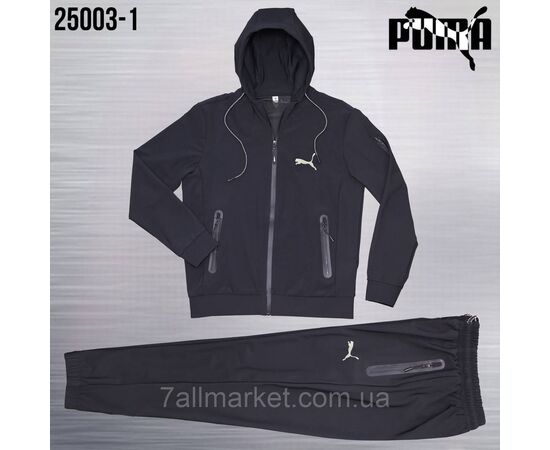 Спортивний чоловічий костюм на блискавці Пума розміри M-3XL (5 кв) "REMAIN" купити недорого від прямого постачальника, зображення 5