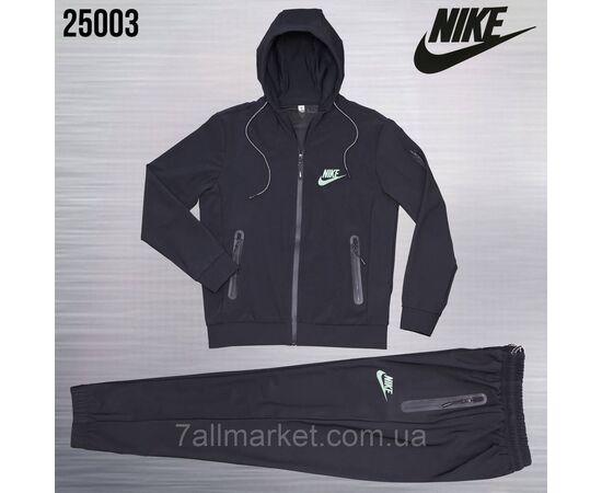 Спортивний чоловічий костюм на блискавці Найк розміри M-3XL (5 кв) "REMAIN" купити недорого від прямого постачальника, зображення 2