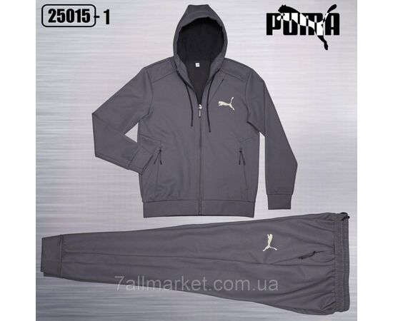 Спортивний чоловічий костюм трикотажний Пума розміри M-3XL (5 кв) "REMAIN" купити недорого від прямого постачальника, зображення 4