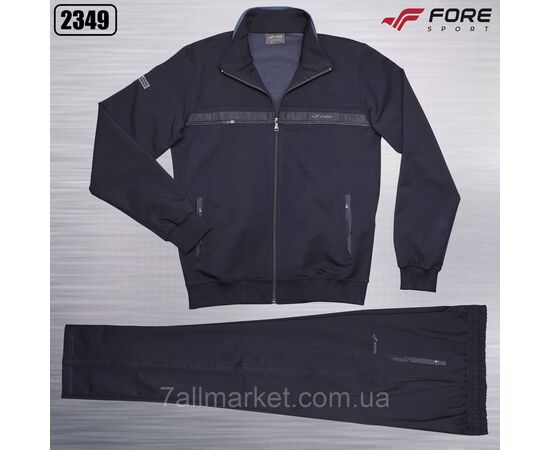 Спортивний чоловічий костюм на блискавці FORE розміри XL-3XL (3 кв) "REMAIN" купити недорого від прямого постачальника, зображення 3