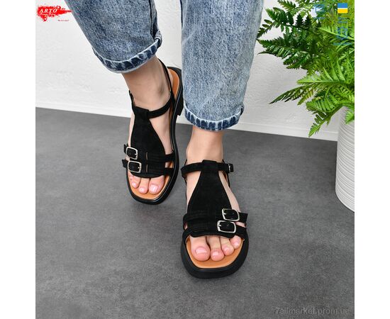 Фотография Босоножки женские летние Лето 538 ч.з. (8 пар р.36-41) "ARTO" недорого оптом от прямого поставщика, изображение 2