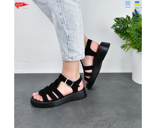 Босоніжки жіночі літні Літо 178 ч.з. (8 пар р.36-41) "ARTO" недорого оптом від прямого постачальника, зображення 3