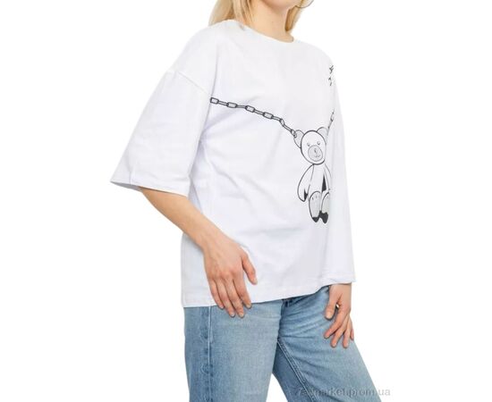 Фотография Футболка женская Лето 2016 білий (4 шт. р.сетка L-XL) "Massmag" недорого оптом от прямого поставщика, изображение 2