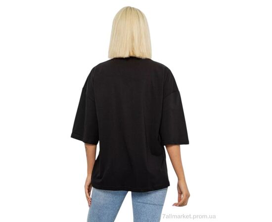 Фотография Футболка женская Лето 2029 чорний (4 шт. р.сетка L-XL) "Massmag" недорого оптом от прямого поставщика, изображение 2