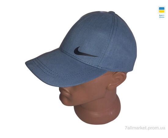 Фотография Кепка унисекс Лето 0656 джинс (4 шт. р.сетка 54-56) "Mabi" недорого оптом от прямого поставщика, изображение 2