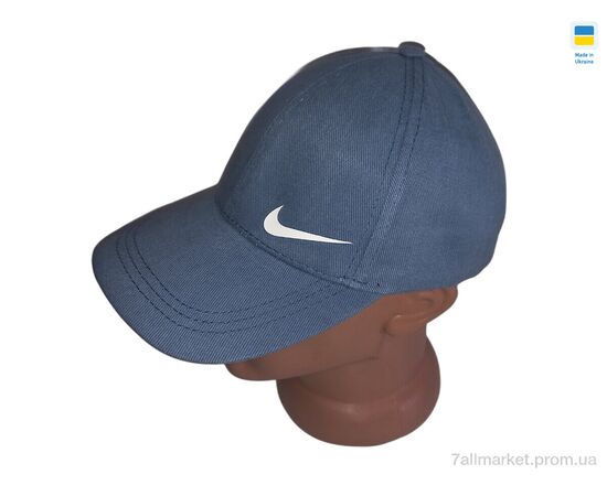 Фотография Кепка унисекс Лето 0658 джинс (4 шт. р.сетка 54-56) "Mabi" недорого оптом от прямого поставщика, изображение 2