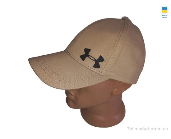 Фотография Кепка унисекс Лето 0662 бежевий (4 шт. р.сетка 54-56) "Mabi" недорого оптом от прямого поставщика, изображение 2