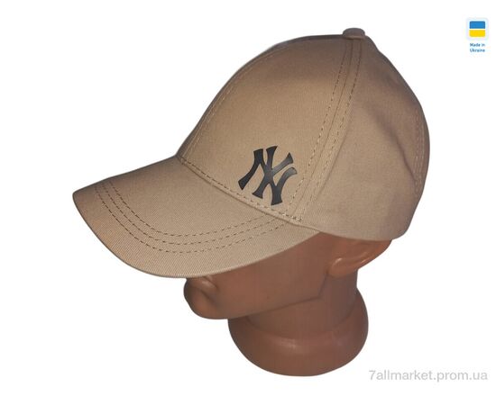 Фотография Кепка унисекс Лето 0663 бежевий (4 шт. р.сетка 54-56) "Mabi" недорого оптом от прямого поставщика, изображение 2