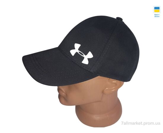 Фотография Кепка унисекс Лето 0666 чорний (4 шт. р.сетка 54-56) "Mabi" недорого оптом от прямого поставщика, изображение 2