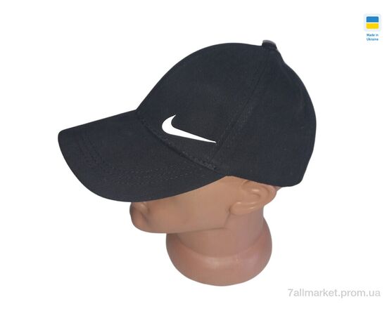 Фотография Кепка унисекс Лето 0668 чорний (4 шт. р.сетка 54-56) "Mabi" недорого оптом от прямого поставщика, изображение 2