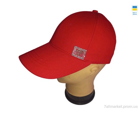 Кепка жіноча Літо 0674 червоний (4 шт. р.сітка56-58) "Mabi" недорого оптом від прямого постачальника, зображення 2