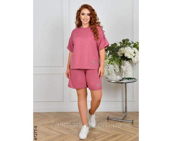 Фотография Спортивний костюм жіночий двонитка напівбатал 48,50,52,54 (10цв) "NOWEMBER" недорого от прямого поставщика, изображение 8