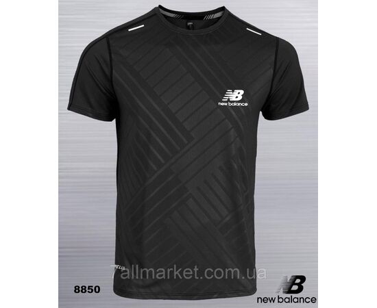 Футболка чоловіча молодіжна New Balance р-ри M-3XL (3цв) "REMAIN" недорого гуртом від прямого постачальника, зображення 2