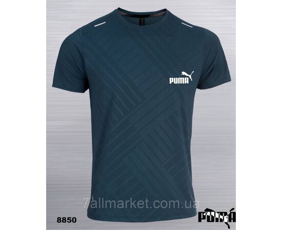 Футболка чоловіча молодіжна Пума р-ри M-3XL (2кв) "REMAIN" недорого гуртом від прямого постачальника, зображення 3