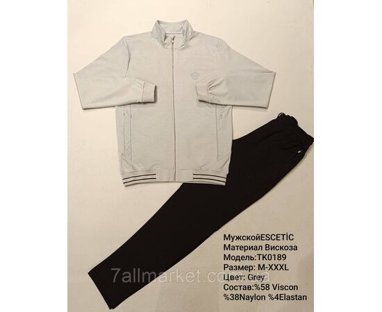 Спортивний чоловічий костюм ESCETIC розміри M-3XL (10 кв) "REMAIN" купити недорого від прямого постачальника, зображення 4
