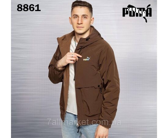 Куртка чоловіча демісезонна двостороння Пума розміри L-4XL (2кв) "REMAIN" недорого від прямого постачальника, зображення 2