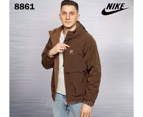 Куртка чоловіча демісезонна двостороння Найк розміри L-4XL (2кв) "REMAIN" недорого від прямого постачальника, зображення 2