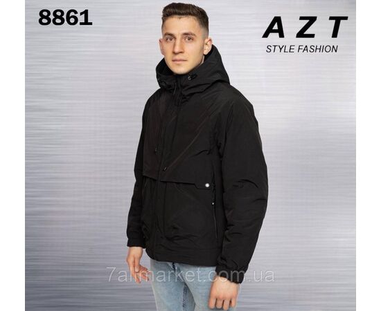 Куртка чоловіча демісезонна двостороння AZT розміри L-4XL (2кв) "REMAIN" недорого від прямого постачальника, зображення 2