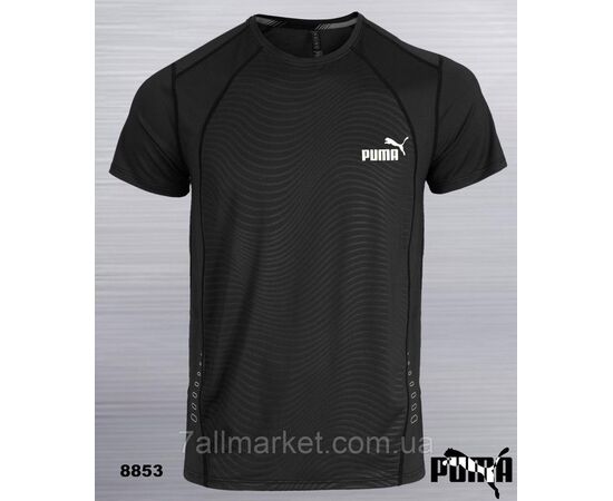 Фотография Футболка мужская молодежная Пума р-ры M-3XL (2цв) "REMAIN" недорого оптом от прямого поставщика, изображение 4