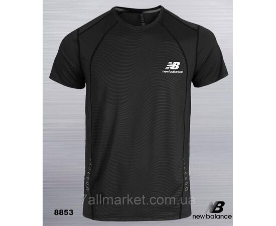 Футболка чоловіча молодіжна New Balance р-ри M-3XL (4цв) "REMAIN" недорого гуртом від прямого постачальника, зображення 4