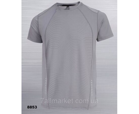 Футболка чоловіча молодіжна однотонна р-ри M-3XL (3кв) "REMAIN" недорого гуртом від прямого постачальника, зображення 2