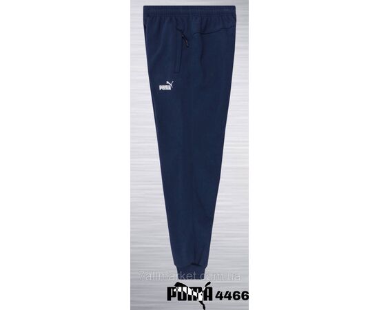 Спортивні штани чоловічі на манжеті PUMA розміри 2XL-6XL (3кв) "REMAIN" недорого від прямого постачальника, зображення 2