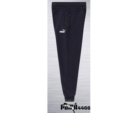 Спортивні штани чоловічі на манжеті PUMA розміри 2XL-6XL (3кв) "REMAIN" недорого від прямого постачальника, зображення 3