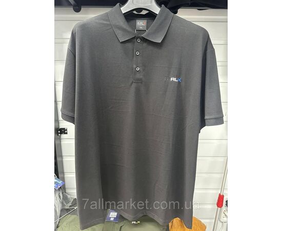 Футболка -поло чоловіча молодіжна р-ри L-4XL (2хв) "R-RLX" недорого гуртом від прямого постачальника, зображення 2