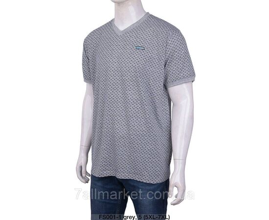 Футболка чоловіча молодіжна/батал р-ри 5XL-8XL (мікс кв) "STELLA" недорого гуртом від прямого постачальника, зображення 2