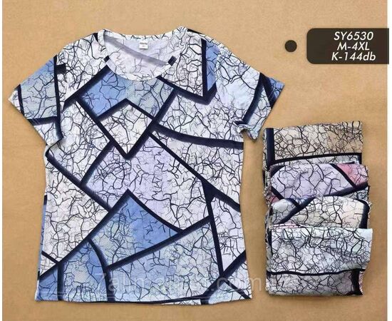 Футболка жіноча стильна р-р M-4XL (мікс-кв) "Stella" недорого від прямого постачальника, зображення 2