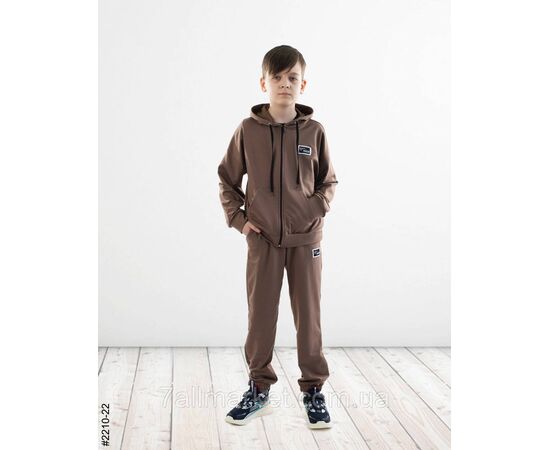 Фотография Спортивний костюм на блискавці двонитка підліток 36,38,40,42 (2цв) "NOWEMBER" недорого от прямого поставщика, изображение 2