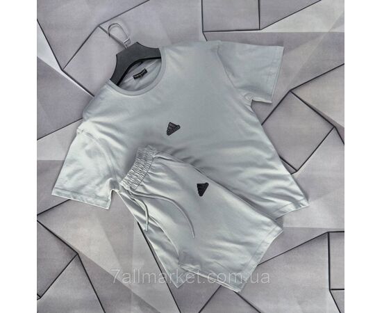 Костюм чоловічий із шортами р-ри S-2XL (6 кв) "MACCALI" недорого від прямого постачальника, зображення 3