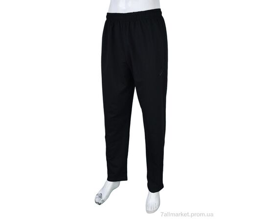 Спортивні штани чоловічі Весна/осінь N2010-3 black (5 шт. р.сітка56-64) "Banko" недорого оптом від прямого постачальника, зображення 2