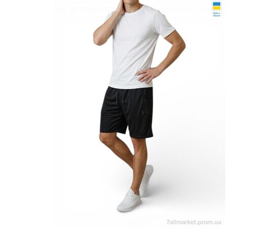 Фотография Шорты мужские Лето 01UA чорний (5 шт. р.сетка 46-54) "Sport style" недорого оптом от прямого поставщика, изображение 2